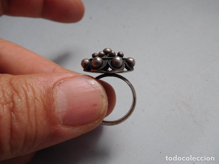 Joyeria: Anillo de plata antiguo charro - Foto 2