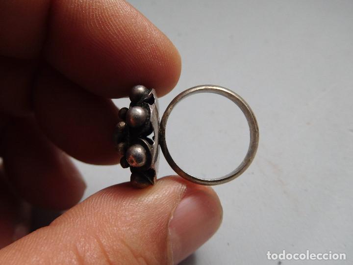 Joyeria: Anillo de plata antiguo charro - Foto 5