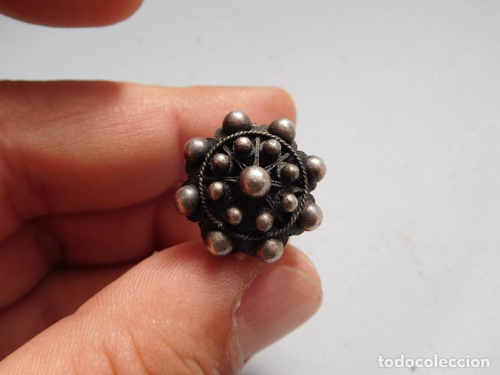 Joyeria: Anillo de plata antiguo charro - Foto 6