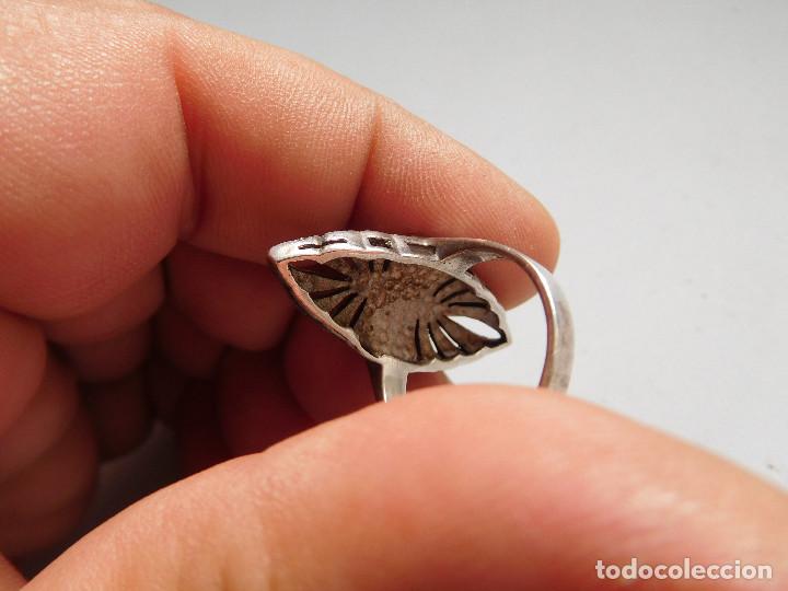 Joyeria: Anillo de plata y marquesitas vintage - Foto 4