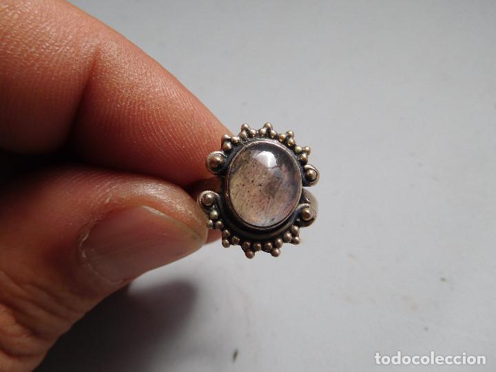 Joyeria: Anillo de plata con piedra vintage - Foto 2