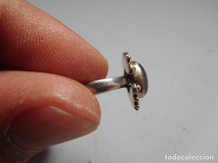 Joyeria: Anillo de plata con piedra vintage - Foto 3
