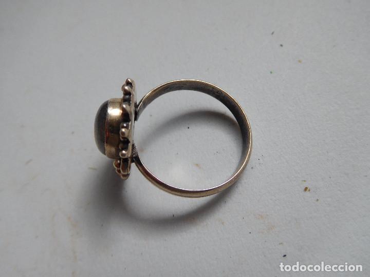 Joyeria: Anillo de plata con piedra vintage - Foto 5