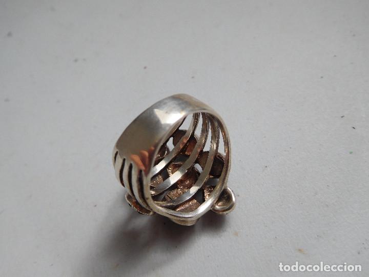 Joyeria: Anillo de plata onix y marquesitas vintage - Foto 5
