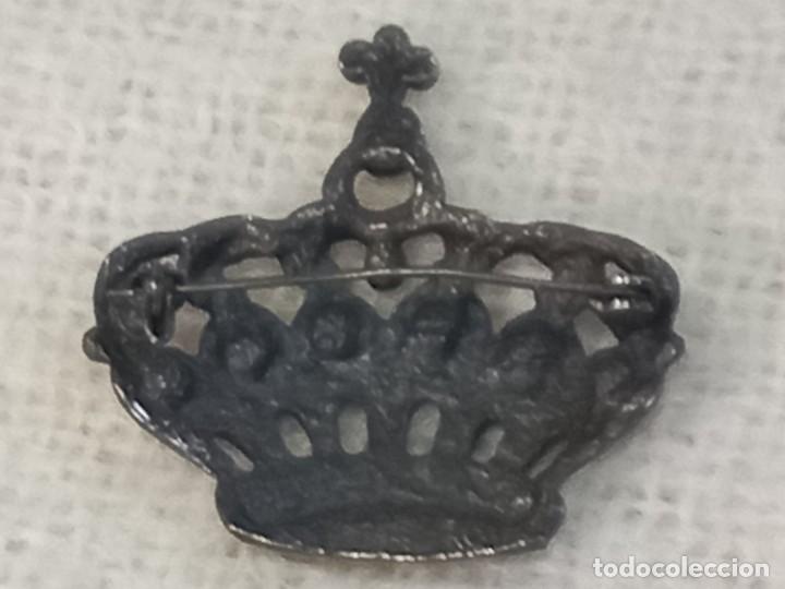 Joyeria: BROCHE ( CORONA ) PLATEADA-PEDRERIA - Foto 4