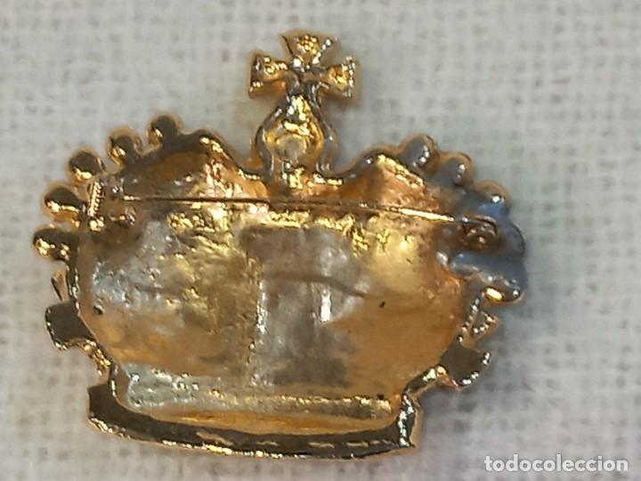 Joyeria: BROCHE ( CORONA ) G. DORADA-PIEDRAS - Foto 4