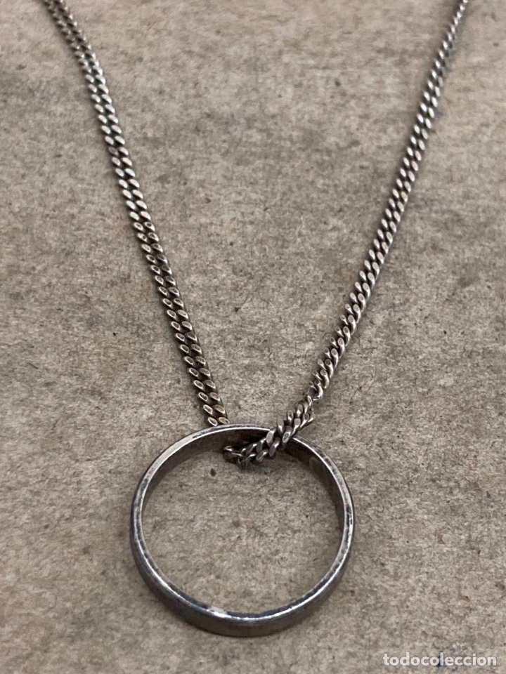 Joyeria: Cadena de plata y anillo - Foto 2