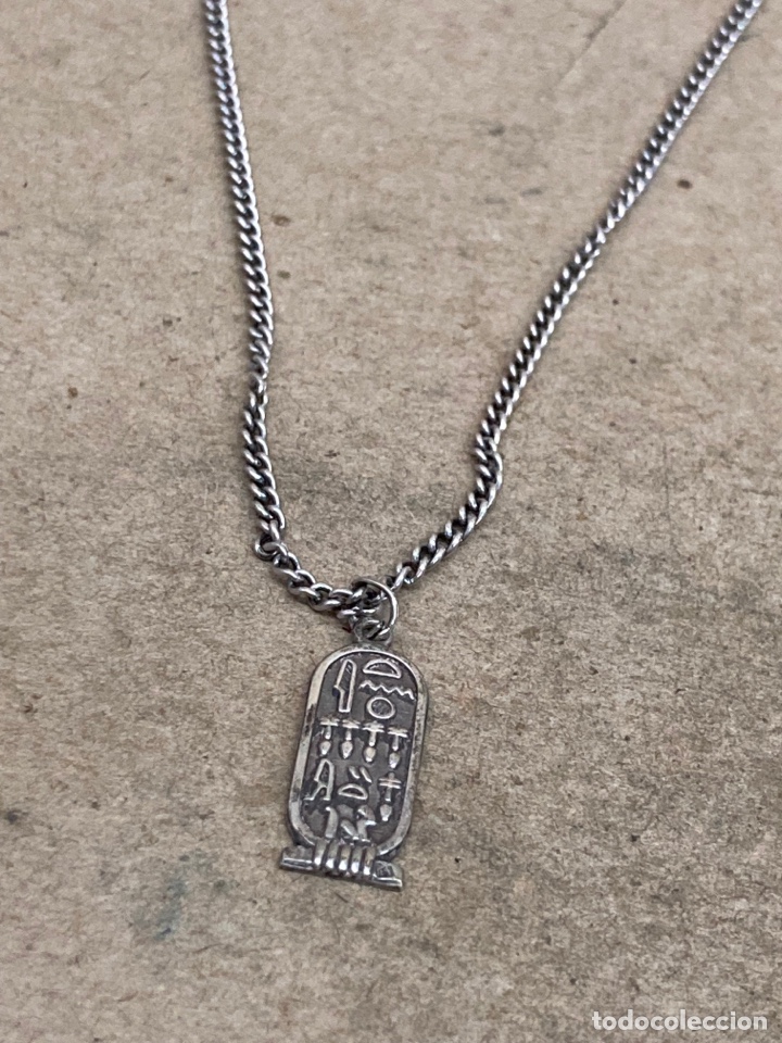 Joyeria: Cadena y colgante de plata - Foto 2