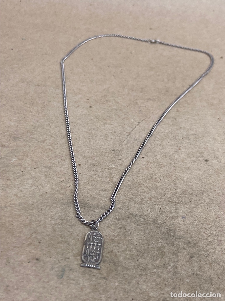 Joyeria: Cadena y colgante de plata - Foto 1
