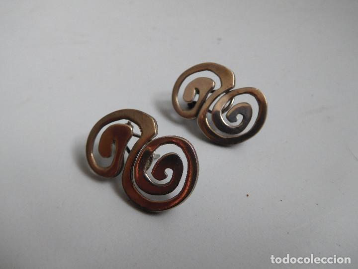 Joyeria: Pendientes de plata dise&ntilde;o vintage - Foto 2