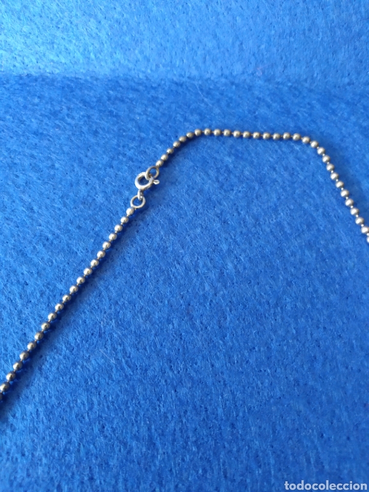 Joyeria: ANTIGUA GARGANTILLA CON COLMILLO Y PLATA - Foto 5
