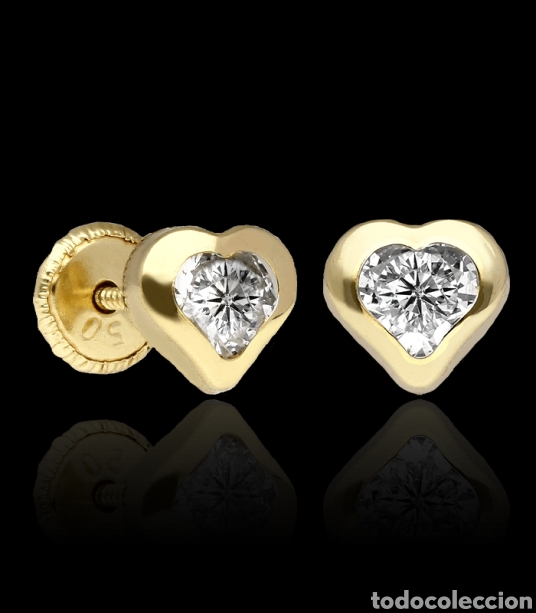 Joyeria: PRECIOSOS PENDIENTES DE ORO DE 18 KILATES. REF S2 P ORO - Foto 1