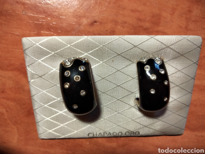 Joyeria: Pendientes Chapado Oro Vintage - Foto 1