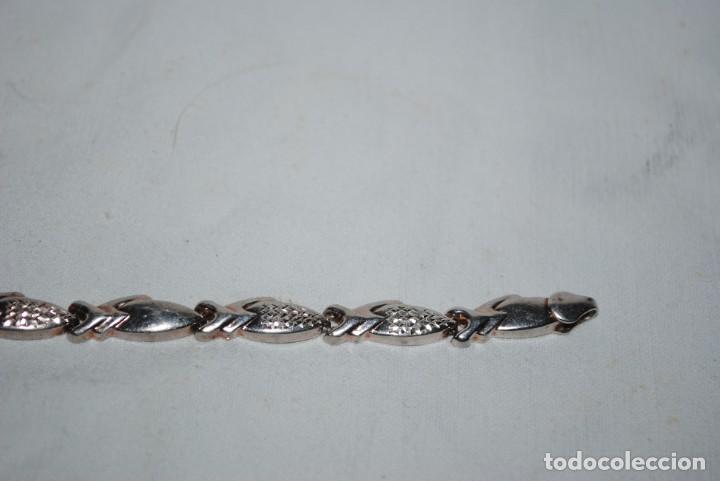 Joyeria: PULSERA SE PLATA , EN FORMA DE PECES . - Foto 3
