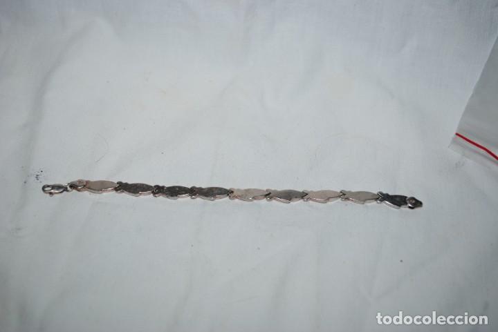 Joyeria: PULSERA SE PLATA , EN FORMA DE PECES . - Foto 4