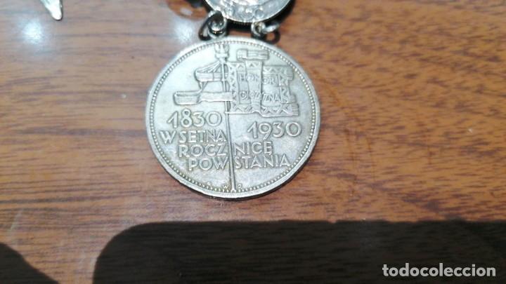 Joyeria: pulsera monedas de plata maciza con monedas - 92grs - Foto 4