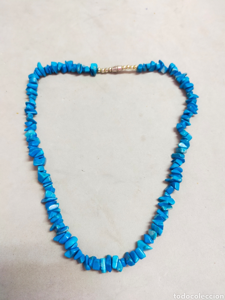 Joyeria: COLLAR DE TURQUESAS?. CIERRE METALICO. - Foto 5