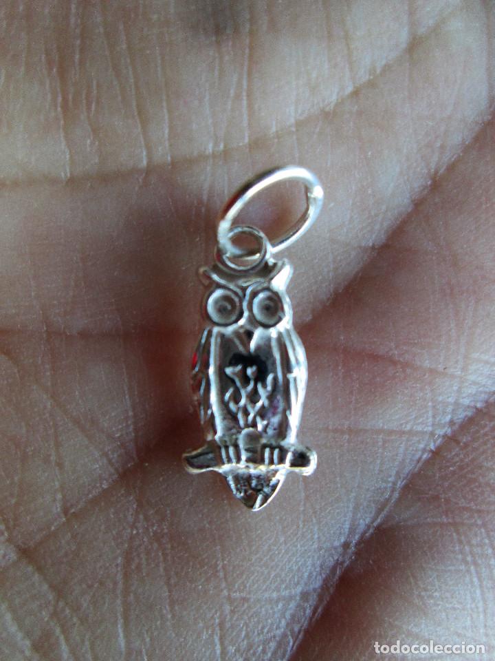 Joyeria: COLGANTE EN PLATA DE LEY - BUHO - SIN ESTRENAR - Foto 4