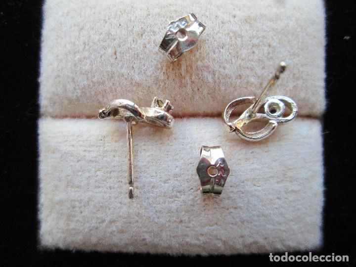 Joyeria: PENDIENTES DE PLATA DE LEY CON CIRCONITAS - Foto 5