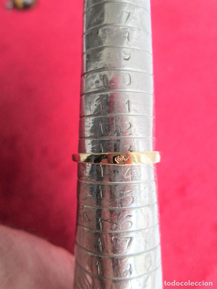 Joyeria: ANILLO DE PLATA CHAPADO EN ORO CON CIRCONITAS - SIN ESTRENAR - Foto 7