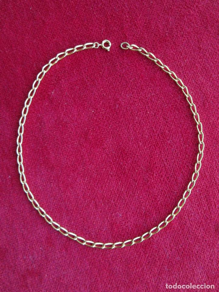 Joyeria: CADENA CHAPADA EN ORO - GARGANTILLA - Foto 1