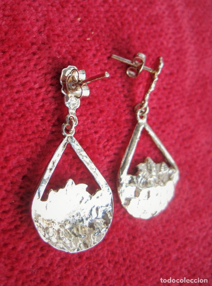 Joyeria: PENDIENTES CHAPADO EN ORO - SIN ESTRENAR - Foto 3