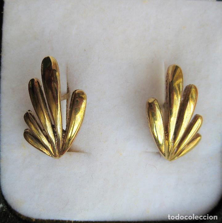 Joyeria: PENDIENTES CHAPADO EN ORO - SIN ESTRENAR - Foto 1
