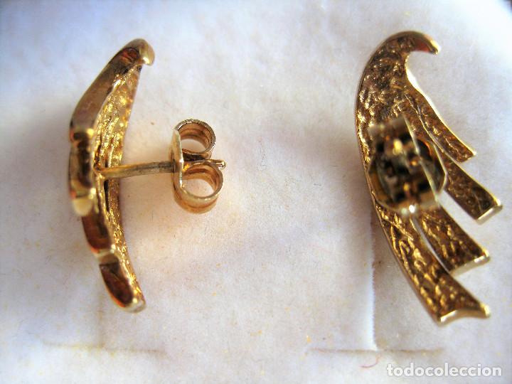 Joyeria: PENDIENTES CHAPADO EN ORO - SIN ESTRENAR - Foto 4