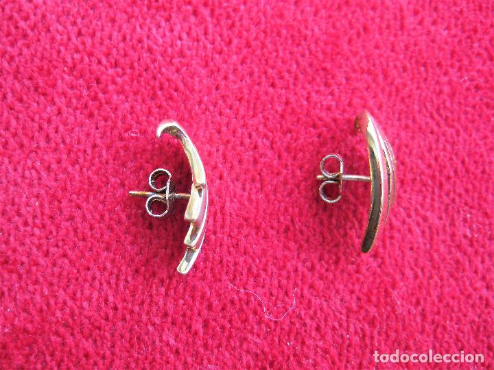 Joyeria: PENDIENTES CHAPADO EN ORO - SIN ESTRENAR - Foto 6