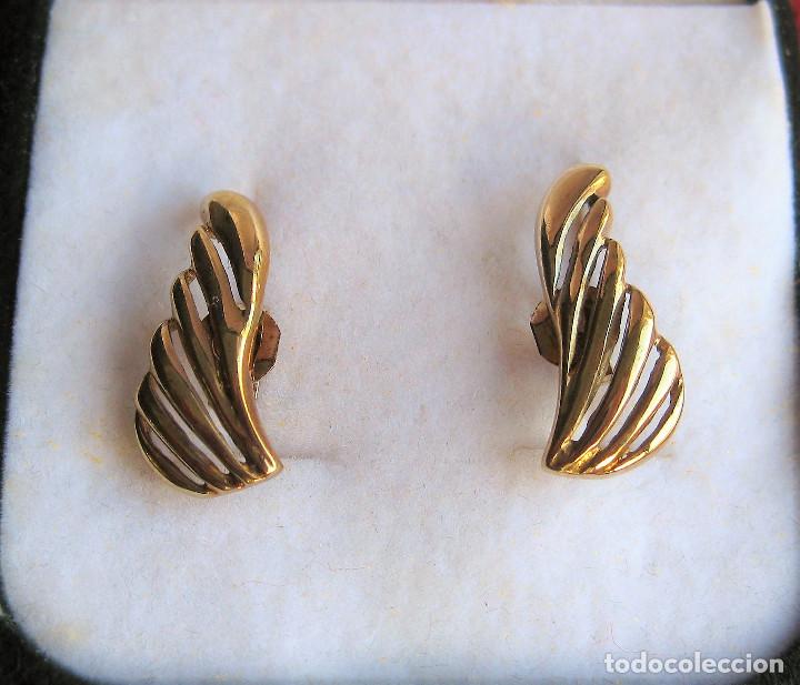 Joyeria: PENDIENTES CHAPADO EN ORO - SIN ESTRENAR - Foto 1