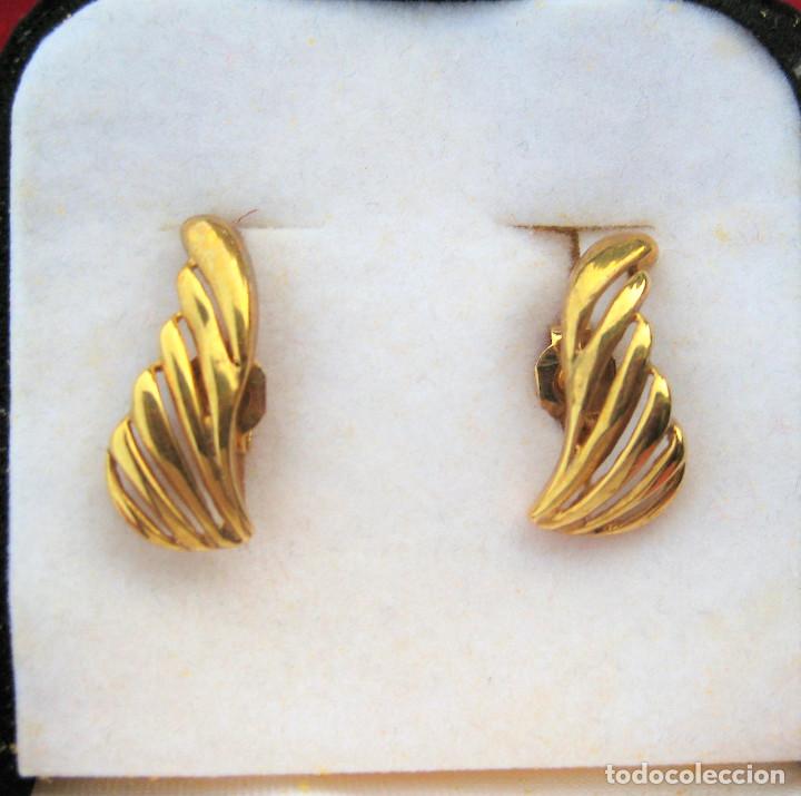 Joyeria: PENDIENTES CHAPADO EN ORO - SIN ESTRENAR - Foto 1