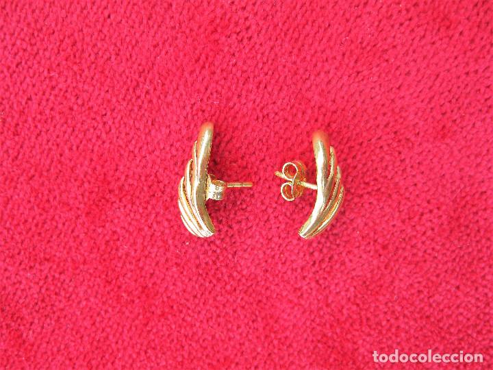 Joyeria: PENDIENTES CHAPADO EN ORO - SIN ESTRENAR - Foto 4