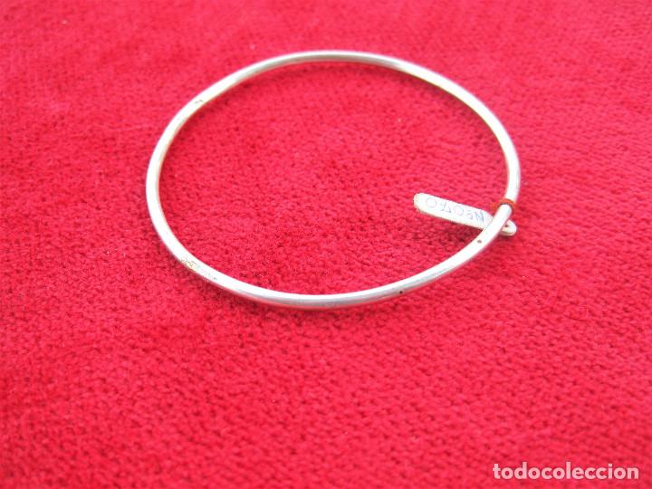 Joyeria: PULSERA DE PLATA 925 mm. RIGIDA DE FORMA REDONDEADA - SIN ESTRENAR - Foto 1