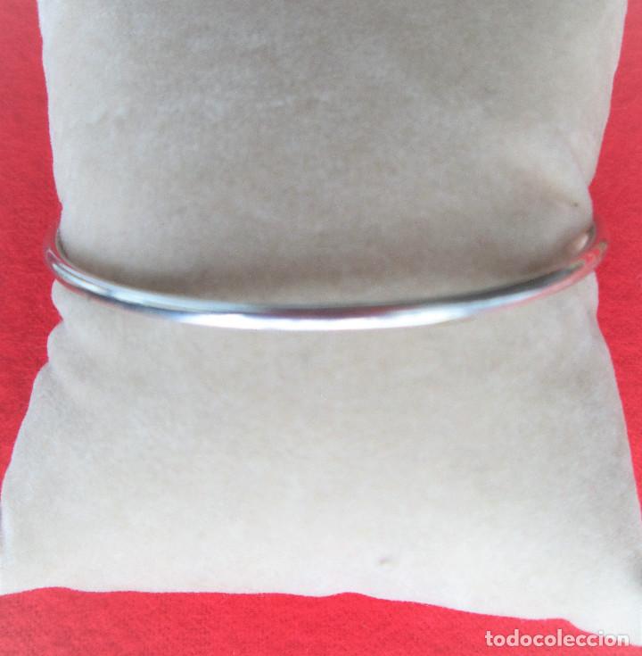 Joyeria: PULSERA DE PLATA 925 mm. RIGIDA DE FORMA REDONDEADA - SIN ESTRENAR - Foto 3