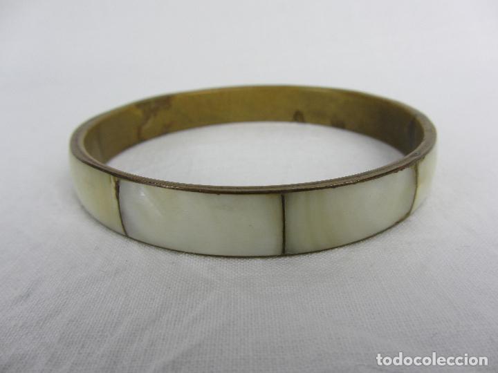 Joyeria: Pulsera engastada en madreperla - Foto 1