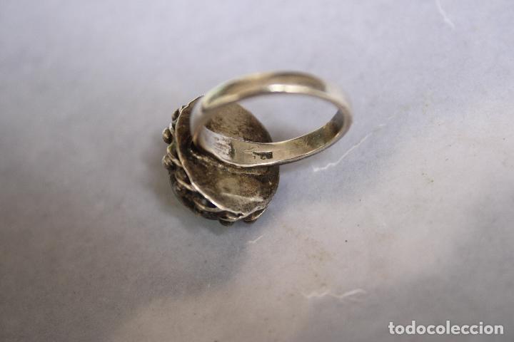 Joyeria: anillo plata 925 con piedra verde - Foto 5