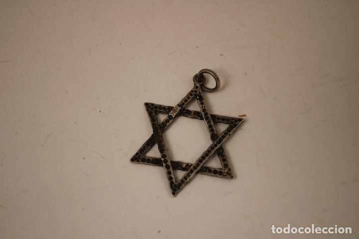 Joyeria: estrella de david colgante plata 925 - Foto 3