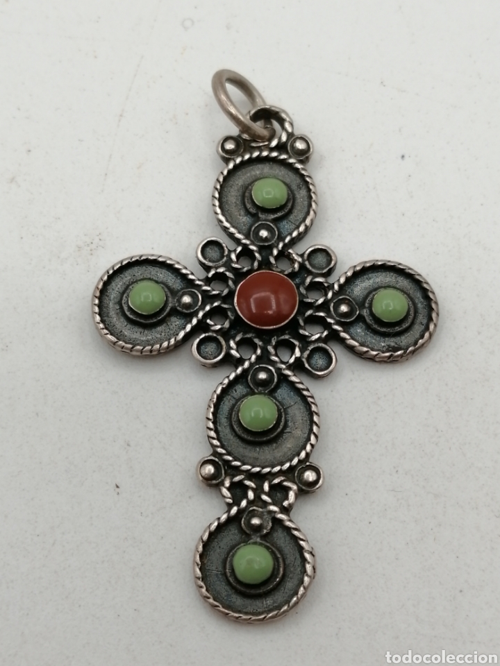 Joyeria: Cruz colgante plata de ley - Foto 4