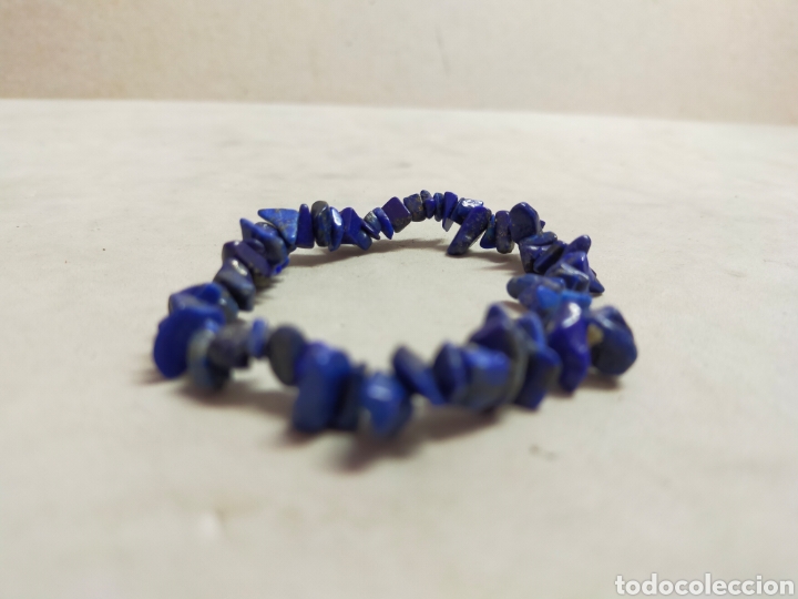Joyeria: PULSERA DE LAPISLAZULI, ELASTICA. - Foto 4