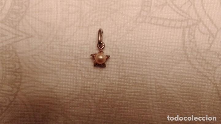 Joyeria: Colgante de plata de ley, estrella de plata con perla. - Foto 1