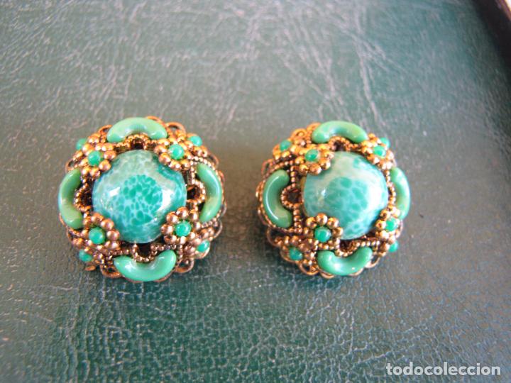 Joyeria: 31.- Pendientes de turquesas Nataly. Caja - Foto 6