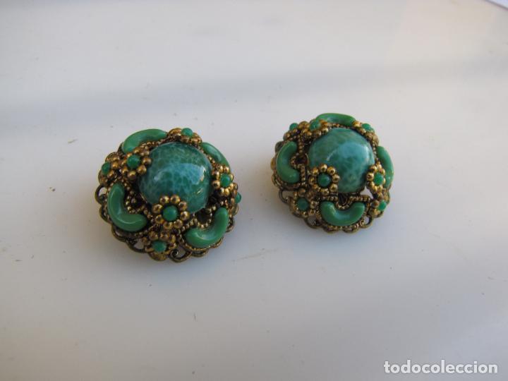 Joyeria: 31.- Pendientes de turquesas Nataly. Caja - Foto 8