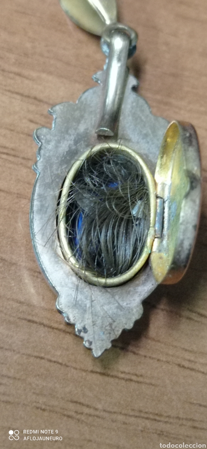 Joyeria: Antiguo Colgante Guardapelo - Foto 4