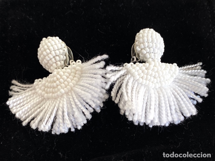 Joyeria: Pendientes vintage blancos - Foto 2