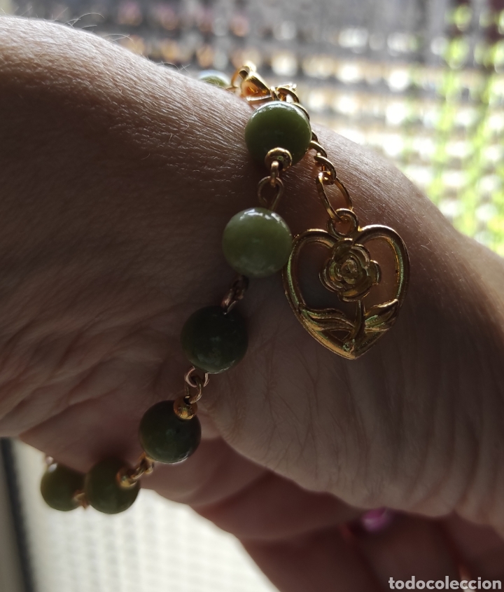 Joyeria: &iexcl;&iexcl;&iexcl;&iexcl;VENDIDA &iexcl;&iexcl;&iexcl;&iexcl; Preciosa pulsera artesanal - Foto 4