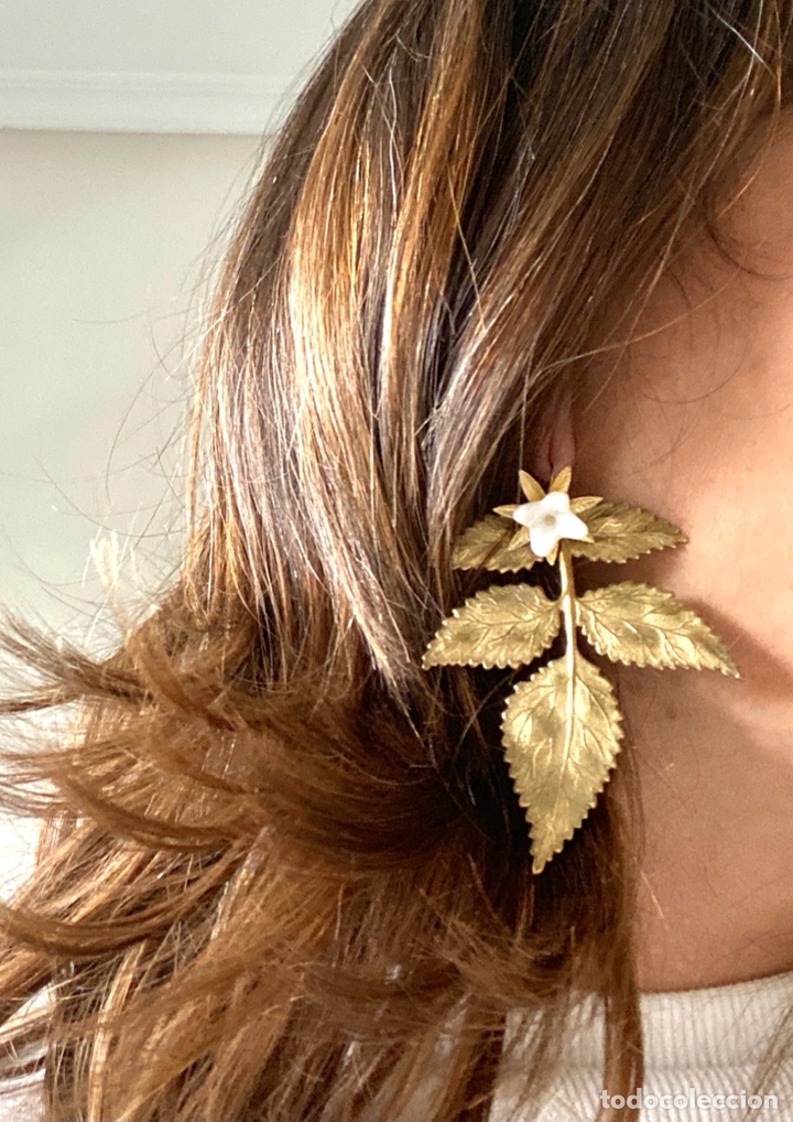 Joyeria: Pendientes de lat&oacute;n y porcelana - Foto 4