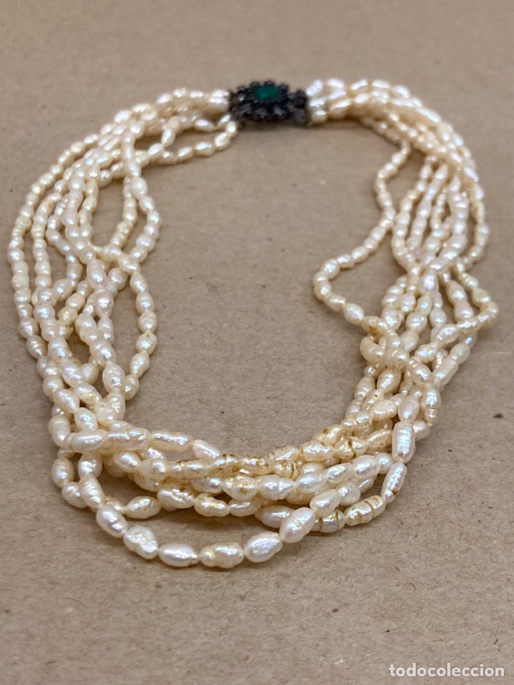 Joyeria: Collar de perlas cierre de plata - Foto 1