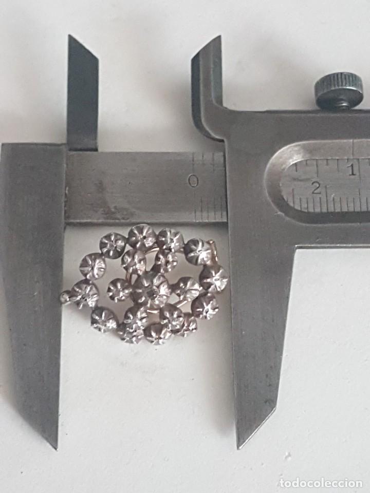 Joyeria: PENDIENTES ISABELINOS PLATA ORO DIAMANTES - Foto 8