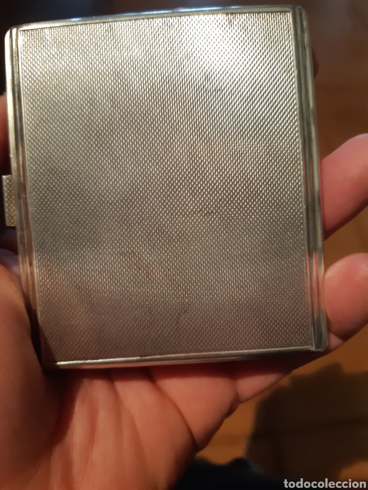 Joyeria: Pitillera de plata inglesa 1951 - Foto 6