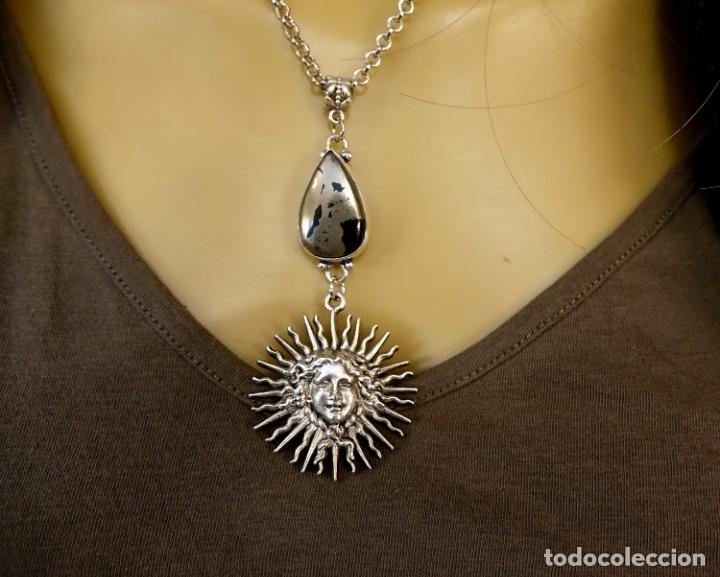 Joyeria: COLLAR PIRITA SALVAJE Y DIOSA MODERNISTA - Foto 2